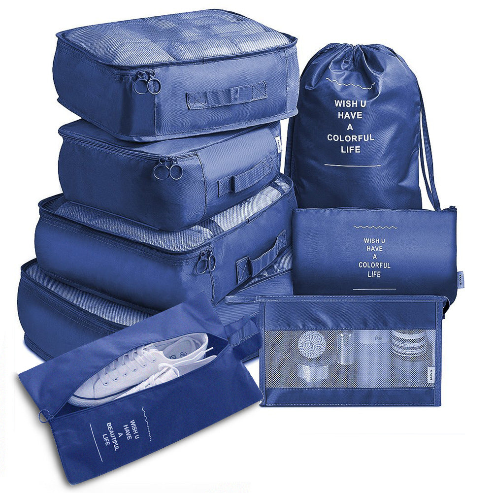 Packing cube set, navy