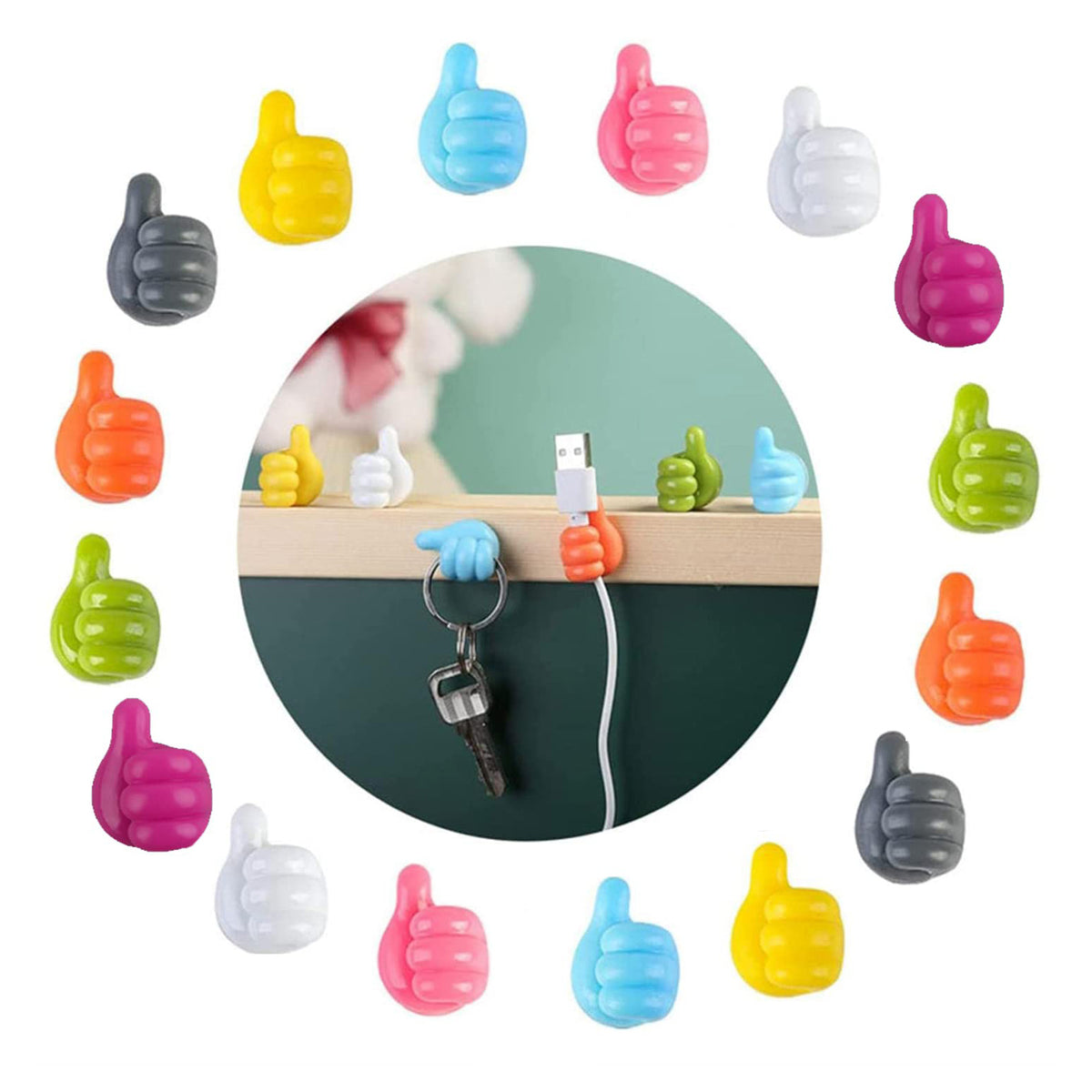 Silicone Thumb Hooks (10-Pack)