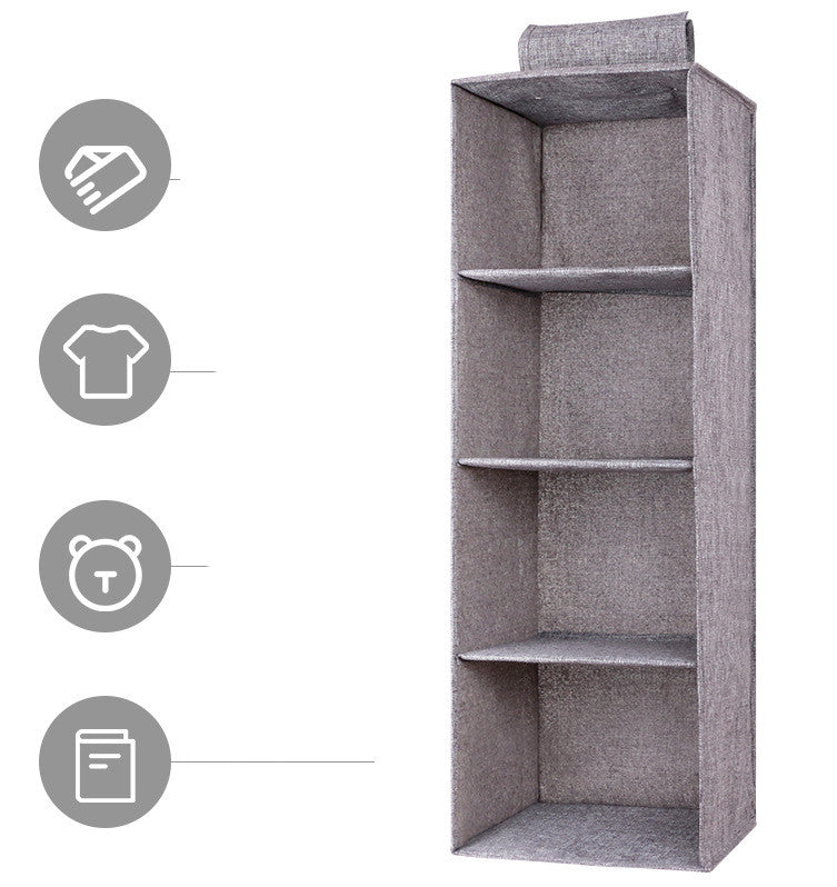 Hanging closet shelves drawer option