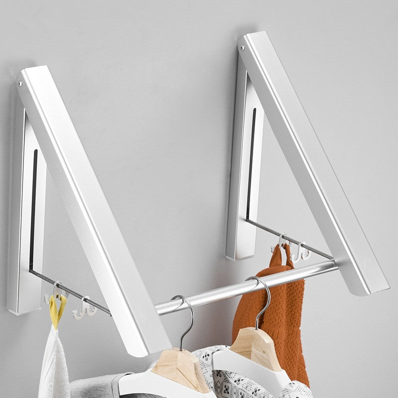 Fold-Out Wall Rack