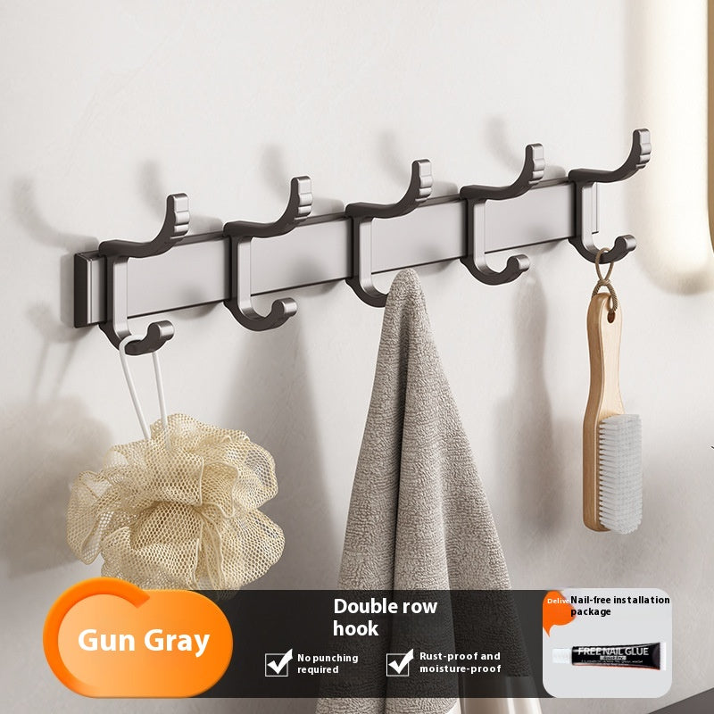 No-Drill Bathroom Kit – No-Drill Bathroom Rail – Hook Rail or Towel Bar