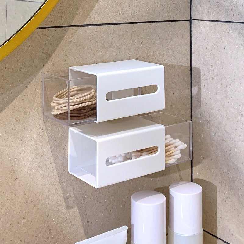 Cotton swab drawer detail