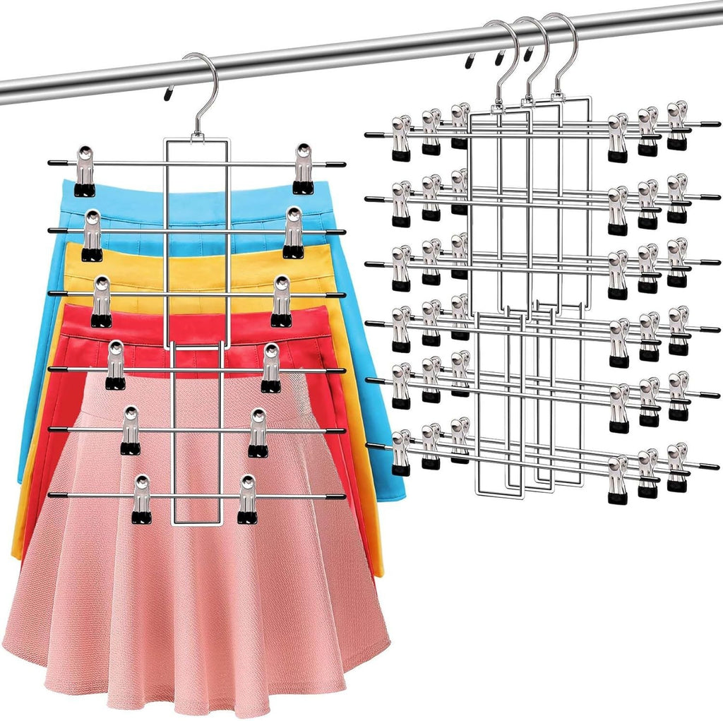 Trouser hanger with trousers